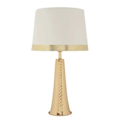 LAMPADA DA TAVOLO TOWER ORO CM Ø 30X54