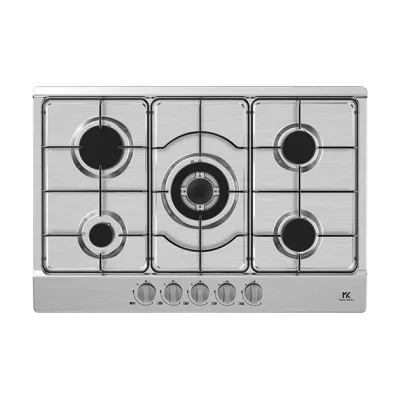 Master Kitchen Piano cottura a gas MKHG 75 E XS finitura inox da 75 cm