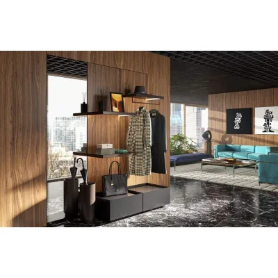 Cassina Composizione libreria Ghost Wall da 150 cm - Con LED