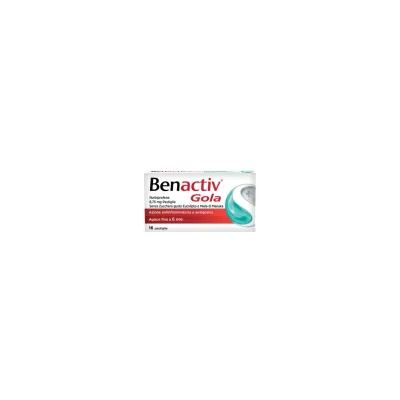 BENACTIV GOLA 16 PASTIGLIE SENZA ZUCCHERO MIELE EUCALIPTO