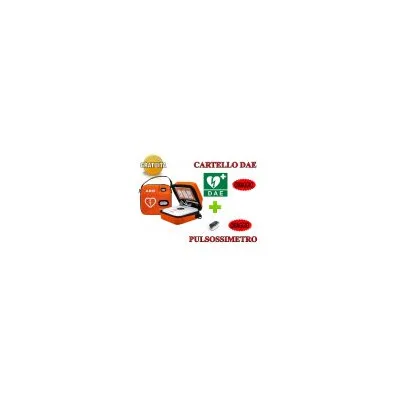 DEFIBRILLATORE SEMIAUTOMATICO iAED-S1-P JOUSING Cartello DAE e PULSOSSIMETRO "OMAGGIO" Clicca QUI scopri L'OFFERTA Extra Sconto