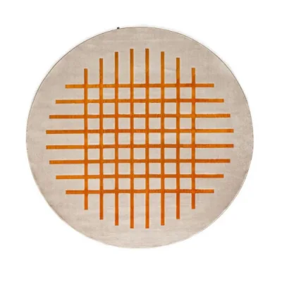 Connubia Tappeto rotondo Cek CB7257-C in tessuto da Ø240 cm