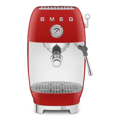 Smeg Macchina da caffè espresso manuale con estrazione a freddo ECF03RDEU finitura rosso - PROMOZIONE ATTIVA FINO AL 19/10