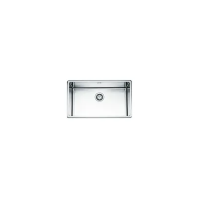 Alpes Vasca sottotop VSR 70 in acciaio inox da 73x43 cm