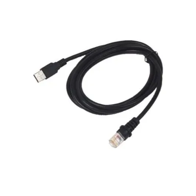 DATALOGIC CBL USB,TYPE A, BLACK, POT, COILE 90A052187