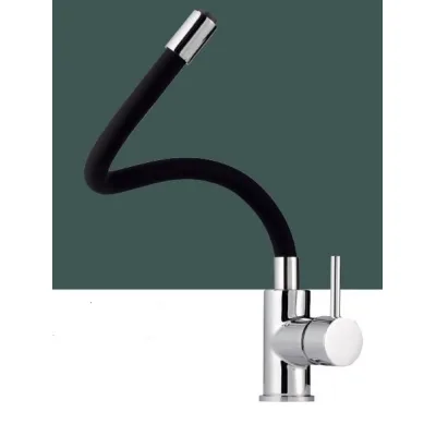 Foster Miscelatore monocomando con canna girevole e snodabile 8525 000 finitura ottone cromato - IN PROMOZIONE FINO AL 30/06