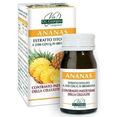 Dr. Giorgini Ananas Estratto Titolato Integratori Alimentari Linea Vis 60 Pastiglie