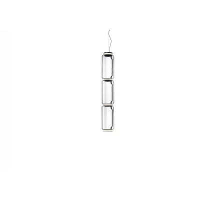 Flos Lampada a sospensione Noctambule Suspension 3 High Cylinder finitura nero