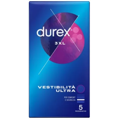 DUREX 3XL VESTIBILITA' ULTRA 5PZ
