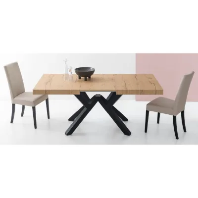 Connubia Tavolo allungabile Mikado CB4789-R 160 con struttura in faggio e piano in nobilitato da 160(210)x90 cm