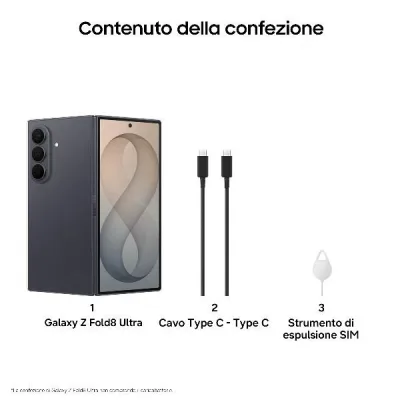 GALAXY FOLD8 ULTRA 12+256GB BLACK SM-F976BZKBEUE