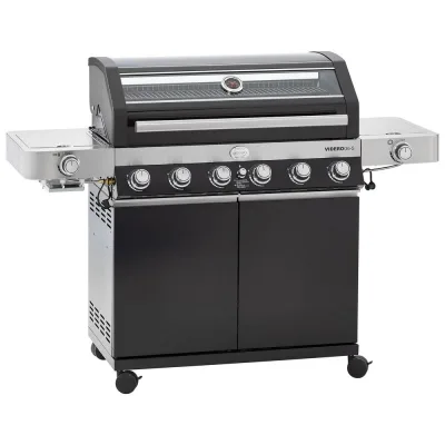 Rosle Barbecue da esterno a gas VIDERO G6-S VARIO+ da 157 cm - 30 mbar