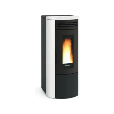 Extraflame Termostufa a pellet ermetica ventilata COSTANZA IDRO 5.0 1291100 finitura bianco