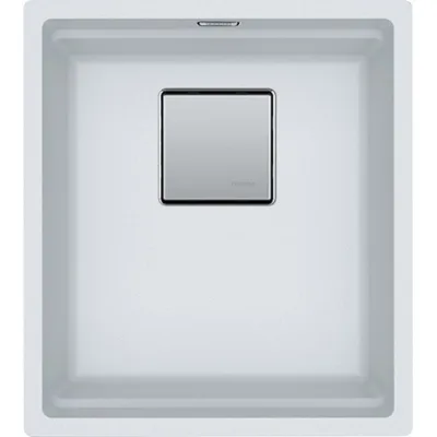Franke: Lavello una vasca Vasche Kubus 2 Sottotop KNG 110-37 125.0529.422 finitura fragranite bianco da 37x42 cm