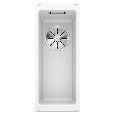 Blanco Lavello una vasca SUBLINE 160-U 1513394 finitura bianco da 19x46 cm - Sottotop