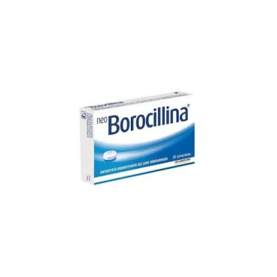 NEOBOROCILLINA 20 PASTIGLIE 1,2+20MG