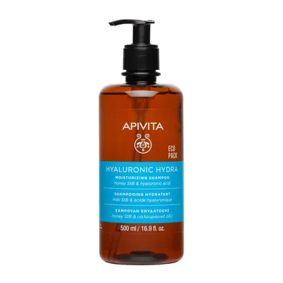 Apivita Hydration Shampoo Idratante Con Acido Ialuronico Capelli Secchi 500ml