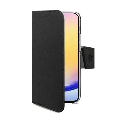 CELLY WALLY CASE GALAXY A26 5G/EE BLACK WALLY1131