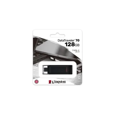 Pendrive Kingston DataTraveler 70 Memoria USB tipo C 128 GB DT70/128GB