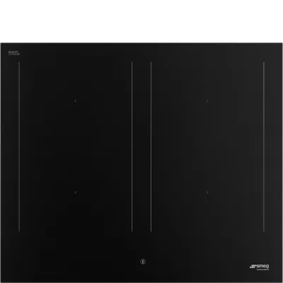 Smeg S Piano cottura a induzione SIM3644N in vetroceramica nero opaco da 60 cm
