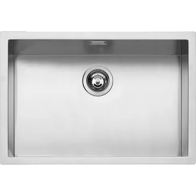 Barazza Lavello una vasca sottotop Quadra R15 1X6240S finitura acciaio inox satinato da 62x40cm - IN PROMOZIONE FINO AL 6/07