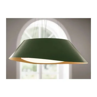 Falmec Cappa a isola Vogue finitura verde/oro da Ø88 cm - 600 m3/h
