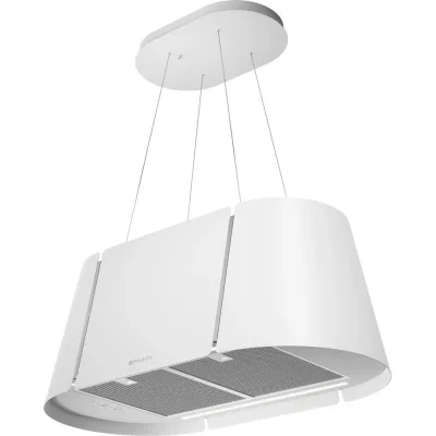 PRONTA CONSEGNA - Faber Cappa a isola sospesa BEAT XL WH MATT F80 345.0709.184 finitura bianco opaco da 80 cm