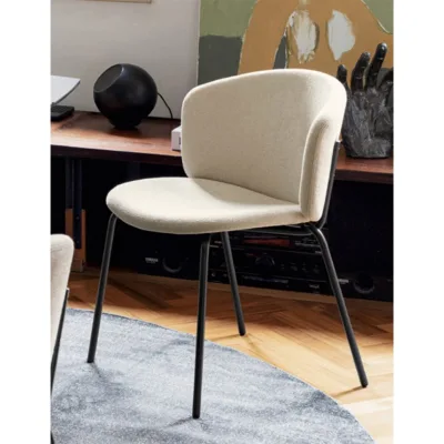 Connubia Sedia Desy Mid CB2338 con struttura in metallo e seduta in tessuto