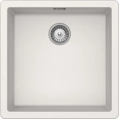 Schock Lavello una vasca BROOKLYN N100U BYKN100U16 finitura new alumina da 43x43 cm