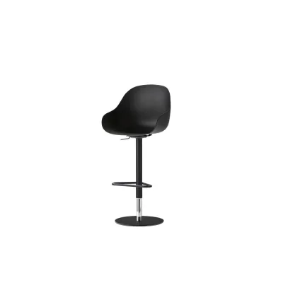 Connubia Sgabello Academy CB2328-MTO con struttura in metallo e seduta a scelta da h. 120 (103) cm - Con braccioli - IN PROMOZIONE FINO ALL' 11/07