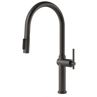 PRONTA CONSEGNA - Gessi Miscelatore monocomando Habito 60872 707 finitura Black Metal Brushed PVD - IN PROMOZIONE FINO AL 5/09