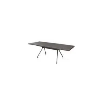 RD Italia Tavolo allungabile ESTATE L con struttura e piano in acciaio da 160(220)x90 cm