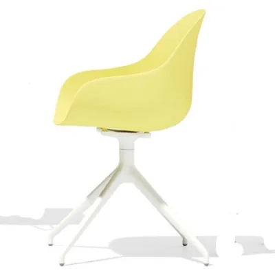 Connubia Sedia girevole Academy CB2146 360 con struttura in alluminio e seduta a scelta - Con braccioli - IN PROMOZIONE FINO ALL' 11/07