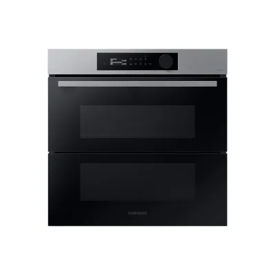 Samsung: Forno multifunzione Dual Cook con doppia porta NV7B5755SBS finitura inox da 60 cm