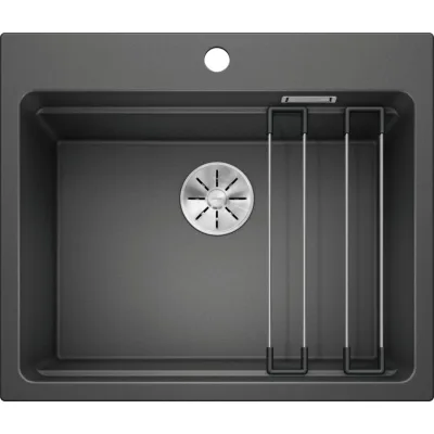 Blanco Lavello una vasca ETAGON 6 1524539 finitura antracite da 60x51 cm - Sopratop