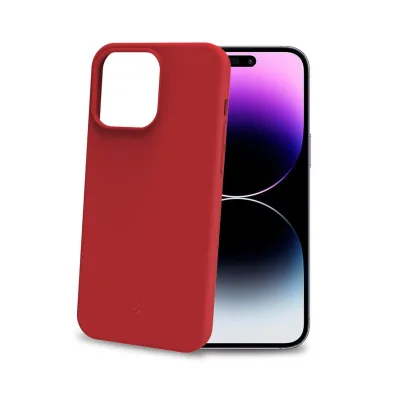 CELLY CROMO COVER IPHONE 15 PRO MAX RED CROMO1056RD