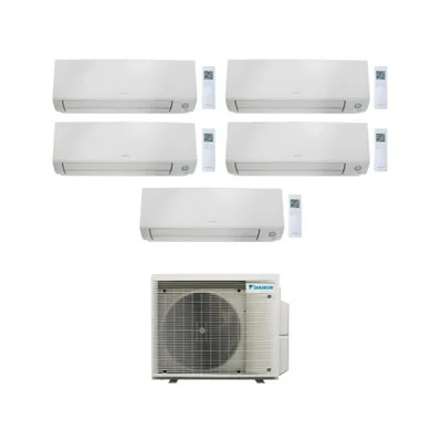 Climatizzatore Condizionatore DAIKIN Penta split BLUEVOLUTION serie PERFERA ALL SEASONS Inverter da 7000+7000+7000+9000+12000 btu 5MXM90A R-32 WIFI INTEGRATO 7+7+7+9+12 A+++/A++