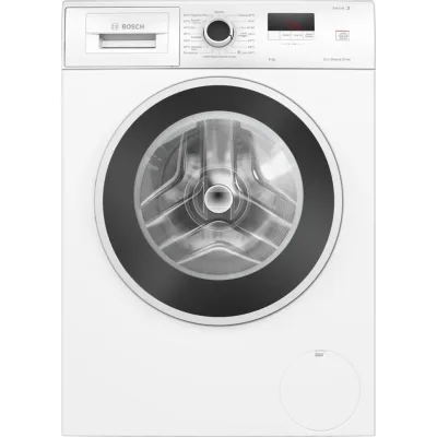 Bosch Lavatrice a carica frontale a libera installazione WGE 03200 IT finitura bianco/nero da 60 cm - Serie 2