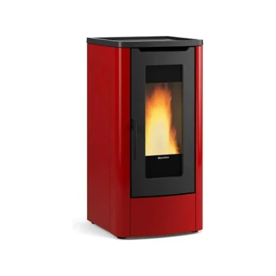 Extraflame Stufa a pellet canalizzata DAHIANA PLUS AD 1295650 finitura bordeaux