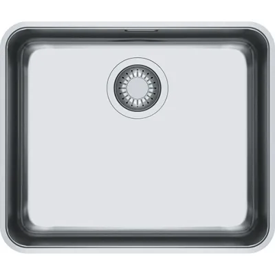 Franke: Lavello una vasca Aton Sottotop ANX 110-48 122.0204.649 finitura inox satinato da 48x40 cm