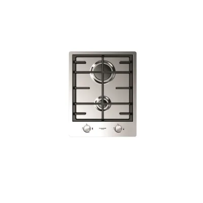 Fulgor Piano cottura a gas CPH 402 G X finitura acciaio inox da 38 cm