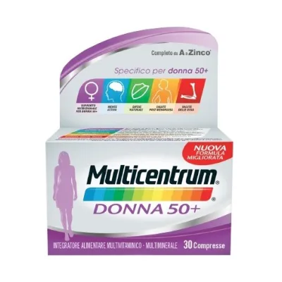 MULTICENTRUM DONNA 50+ 30 COMPRESSE