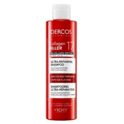 DERCOS TECHNIQUE COLLAGEN REPAIR SHAMPOO 200ML