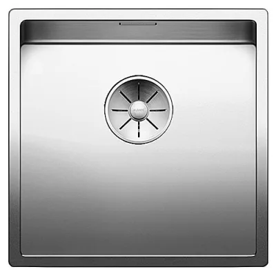 Blanco | Lavello una vasca CLARON 400-IF 1517212 in acciaio inox da 44x44 cm - Sopratop/Filotop