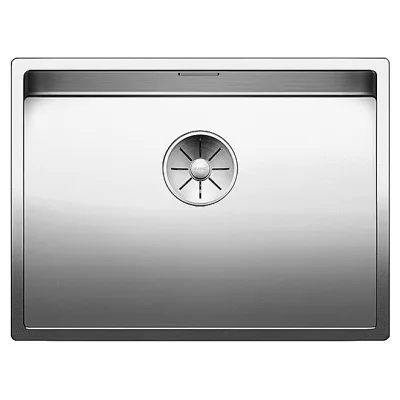 Blanco Lavello una vasca CLARON 550-IF 1517220 in acciaio inox da 59x44 cm - Sopratop/Filotop