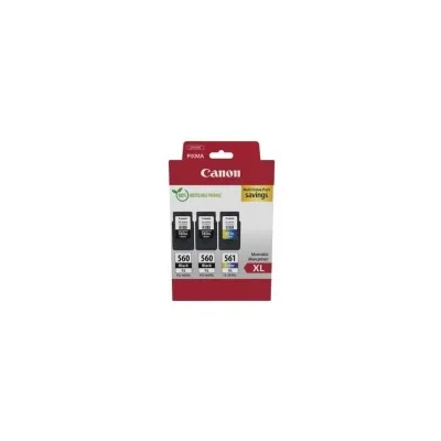 TRIPACK CARTUCCIA ORIGINALE CANON 3712C009 PG-560XL CL-561XL 3712C012 PIXMA TS5351