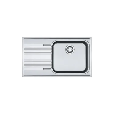 PRONTA CONSEGNA - Franke: Lavello una vasca con gocciolatoio a sinistra SRX 611-86 LB 101.0356.882 inox satinato da 86x50 cm