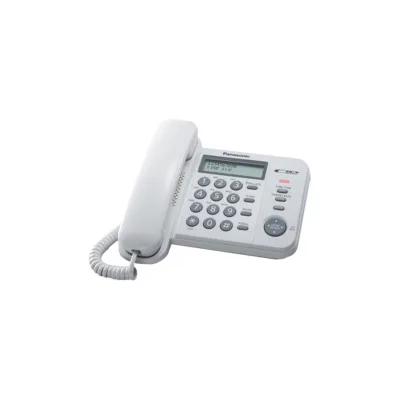 PANASONIC CORDLESS TELEFONO FISSO TS560 BIANCO KX-TS560EX1W