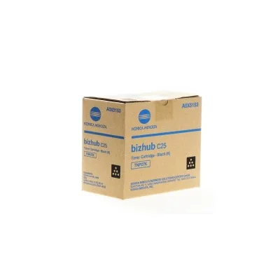 TONER ORIGINALE KONICA MINOLTA TNP-27K A0X5153 NERO Bizhub C25