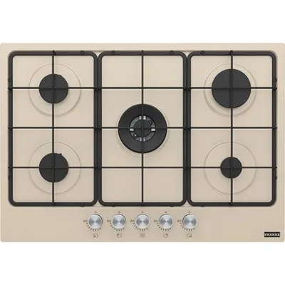 Franke: Piano cottura a gas Smart 750 FHSM 755 4G DC OA E 106.0554.392 finitura avena da 73 cm